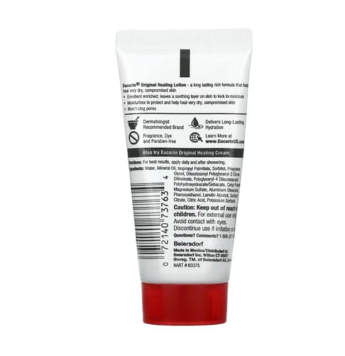 لوشن الجسم الأصلي للبشرة الجافة جدا خالي من العطور...