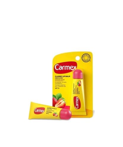 مرطب شفاه بالفراولة للعناية اليومية بعامل حماية من...