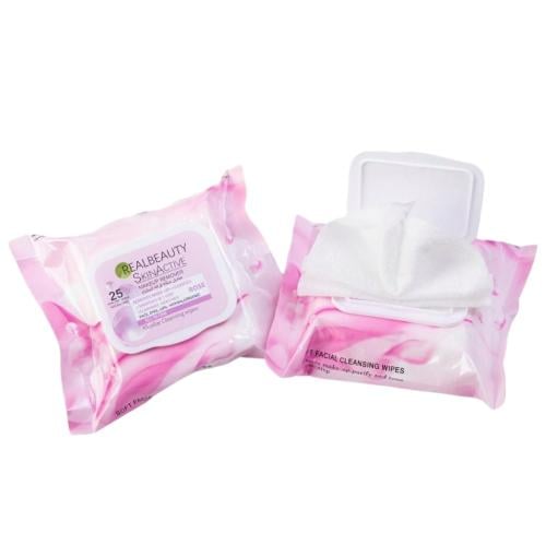 ريال بيوتي مناديل بيور كلين مزيل مكياج 25 قطعة