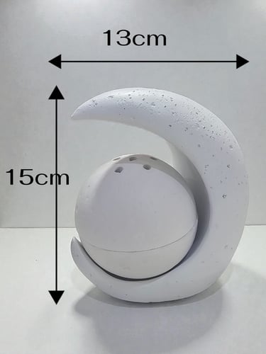 مبخرة ديكورية بتصميم القمر