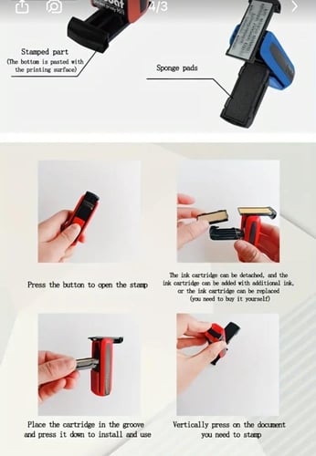 ختم طبي شخصي جيب