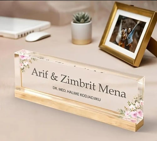 لوحة اسم مكتب