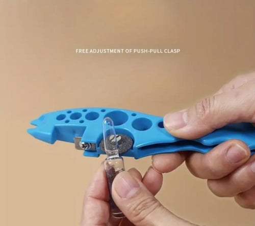 قطاعة فتح الزجاجات الطبية