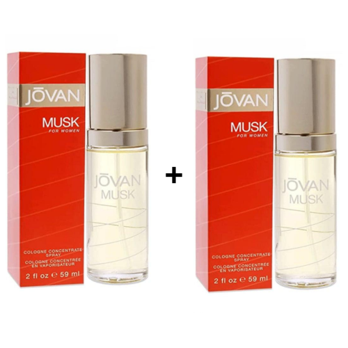 عطر مسك جوفان او دو كولونيا - 59 مل 1+1