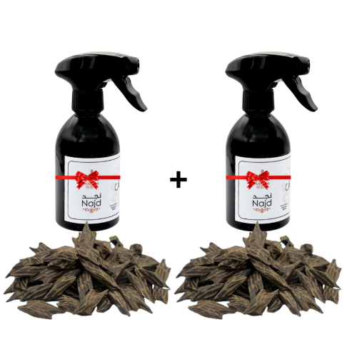 بكج عود التايقر أوقيتان - بخاخين من معطر نجد 300 م...