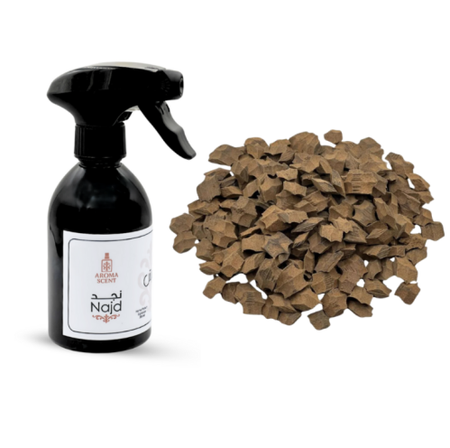 بكج عود فراشة أوقية + بخاخ نجد 300 مل