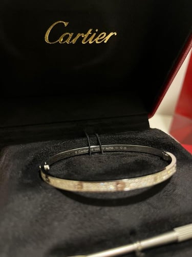 اسوارة اللوف نحيفه فُل دايموند