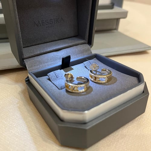 حلق فل دايموند