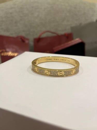 اسوارة اللوف العريضه فُل دايموند