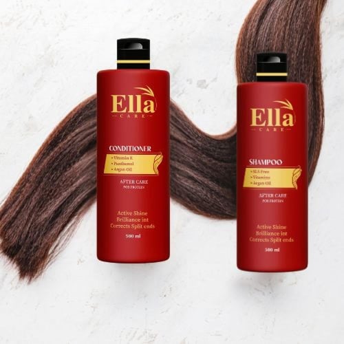 شامبو إيلا كير بتركيبة زيت اللوز و زيت الجوجوبا من...