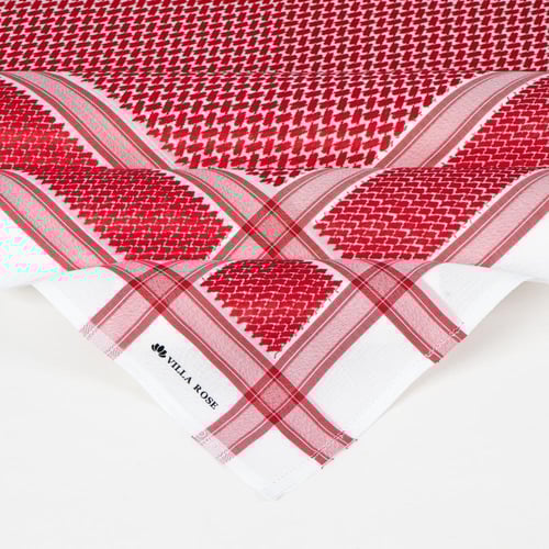 شماغ VILLA ROSE BLACK