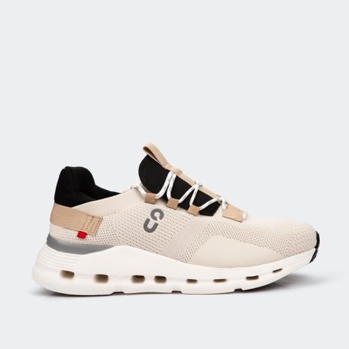 حذاء on رياضي مريح للجري والنادي - أسود وبيج