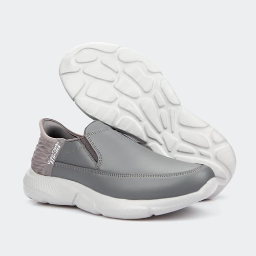 حذاء كاجوال طبي ماركة فيكتور كلارك - جلد رمادي