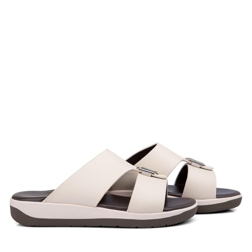 نعال شرقي طبي جلد سكري وأرضية بنية طبية