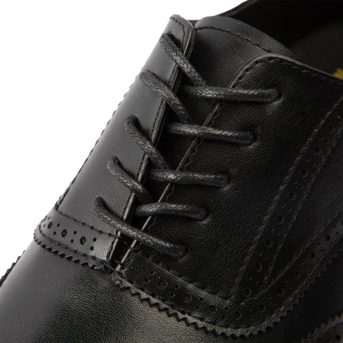 جزمه ماركو رسمي طبي جلد طبيعي اسود ايطالي