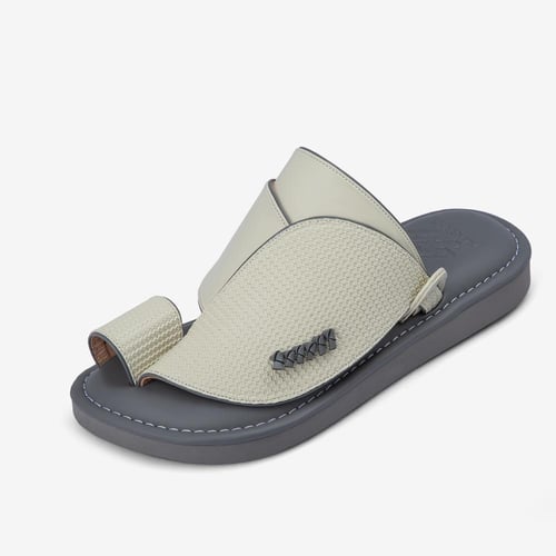 حذاء شرقي طبي ميموري فوم - جلد طبيعي فاتح