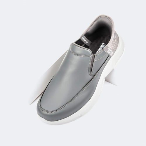 حذاء كاجوال طبي ماركة فيكتور كلارك - جلد رمادي