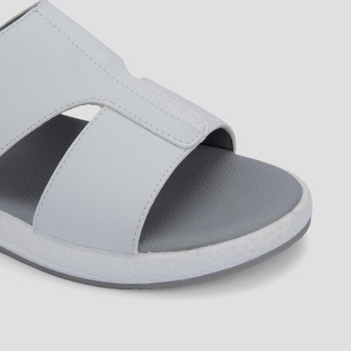 نعال خليجي جلد أبيض راقي ومريح