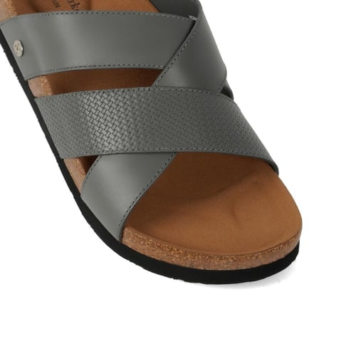 نعال رجالي اسباني باللون الرمادي