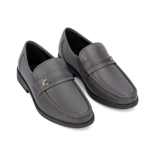 حذاء رسمي مع نعل طبي - رصاصي فورمال