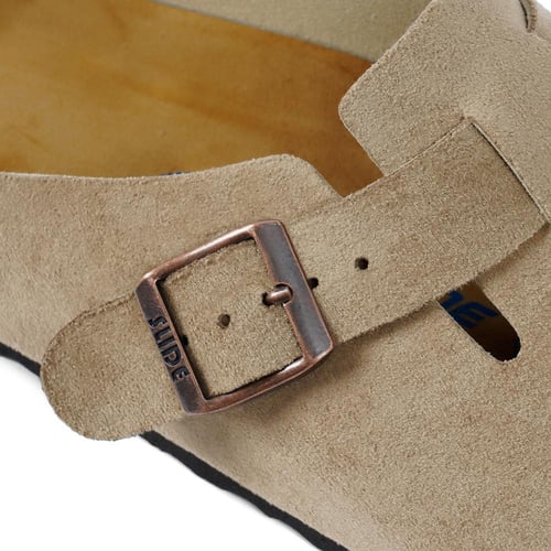 نعال رجالي اسباني جلد طبيعي بيج غامق