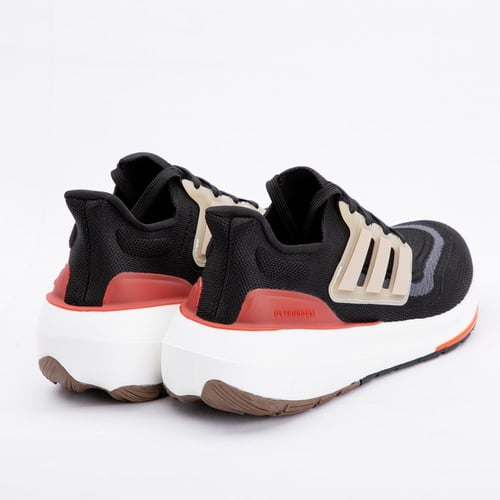 حذاء رياضي مريح للجري والنادي بالأسود والاحمر