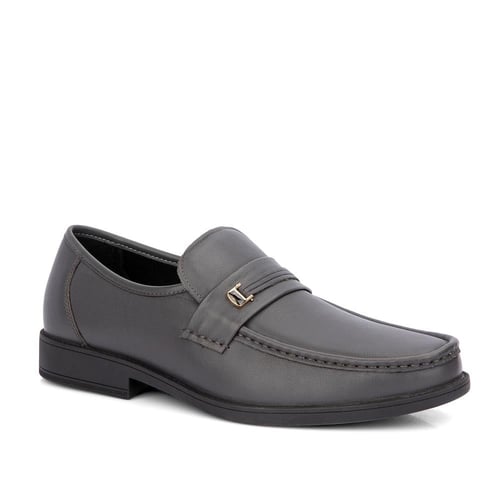 حذاء رسمي مع نعل طبي - رصاصي فورمال