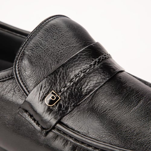 حذاء رسمي جلد اسود طبيعي من (ماركو) الاسبانية