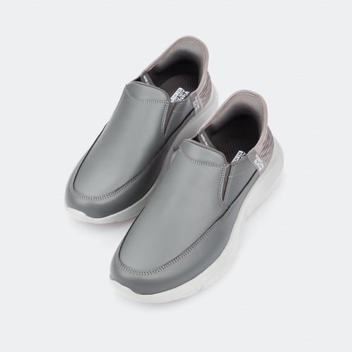 حذاء كاجوال طبي ماركة فيكتور كلارك - جلد رمادي