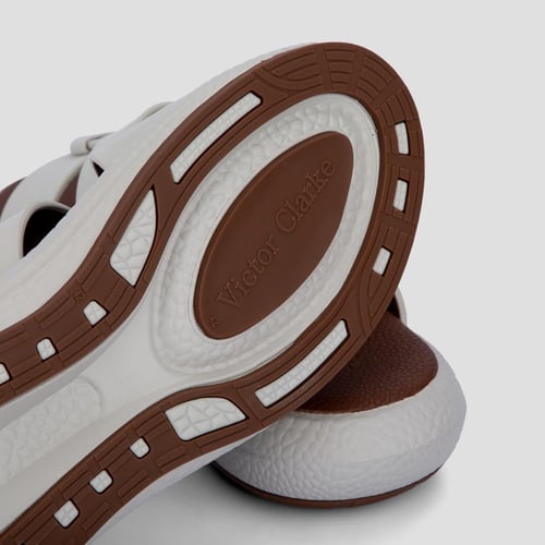 نعال خليجي طبي من الجلد الطبيعي البيج