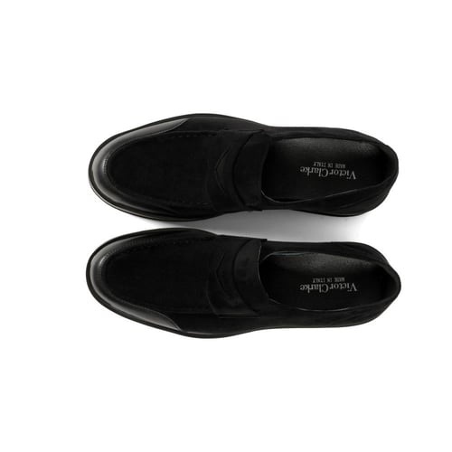 حذاء رسمي لون اسود ايطالي جلود طبيعيه