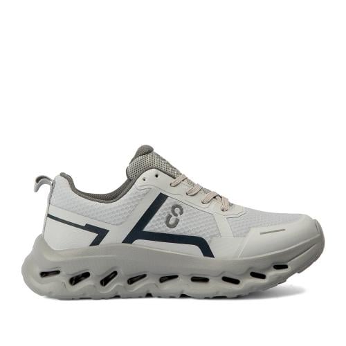 حذاء on رياضي مريح للجري والنادي بيج ورمادي