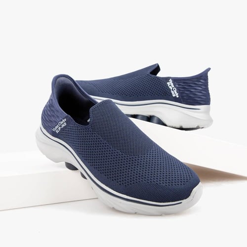 حذاء كاجوال كلاسيكي طبي كحلي من ماركة فيكتور كلارك