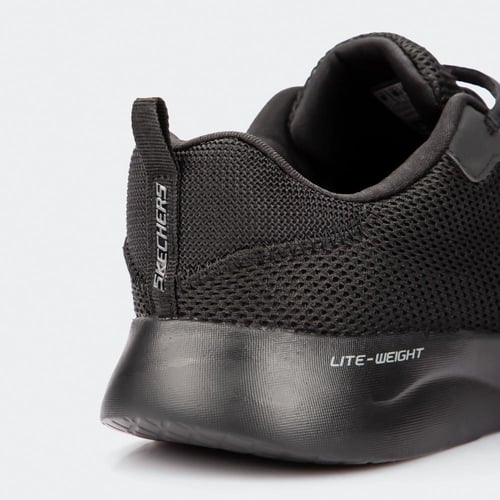 SKECHERS) BOUNDER-VERKONA) سكيتشرز أسود سادة