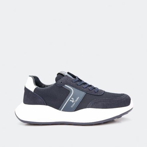 حذاء كاجوال طبي كحلي براند فيكتور كلارك