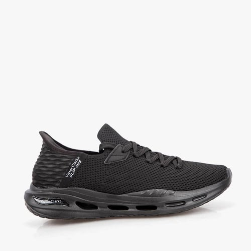 حذاء كاجوال اسود بنعل طبي فيكتور كلارك