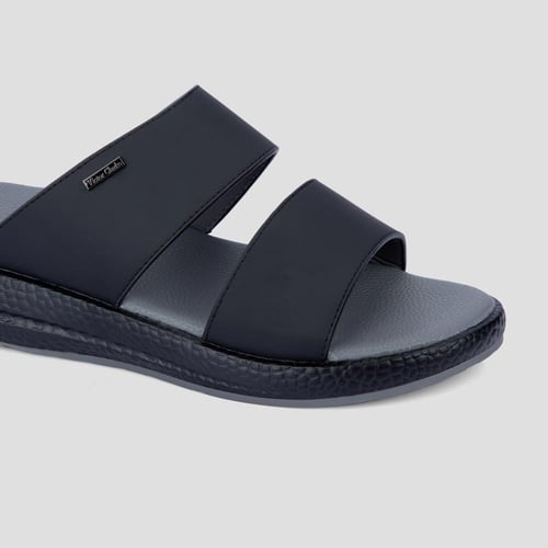 نعال شرقي خليجي طبي جلد أسود فيكتور كلارك