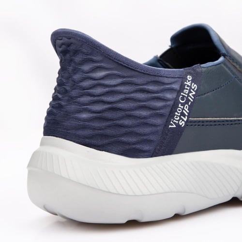 حذاء كاجوال طبي ماركة فيكتور كلارك - جلد كحلي