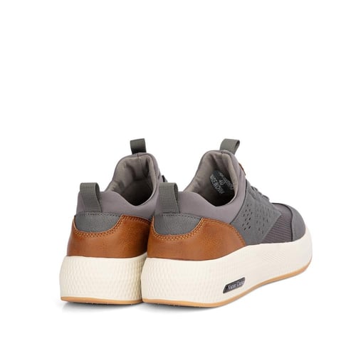 حذاء طبي كاجوال قماش رمادي من فيكتور كلارك