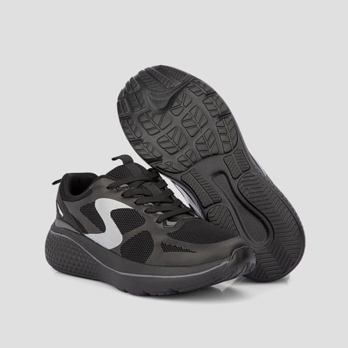 حذاء كاجوال رياضي بتصميم مذهل باللون الأسود