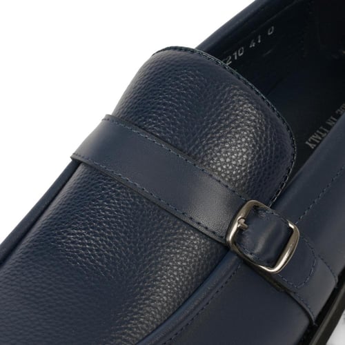 جزمة رسمية ايطالية جلد طبيعي كحلي