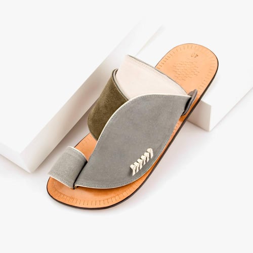 حذاء شرقي وطني جلد طبيعي بألوان مميزة