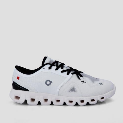 حذاء جري أبيض وأسود خلاب