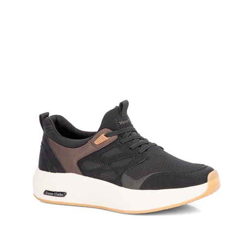 حذاء كاجوال من فيكتور كلارك لون أسود