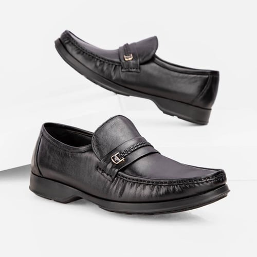 حذاء رسمي اسباني اسود من براند (ماركو)