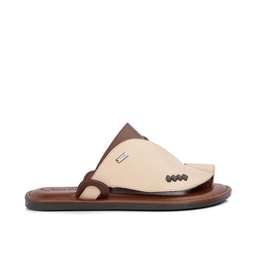 صنادل إيطالية فاخرة بيج وبني