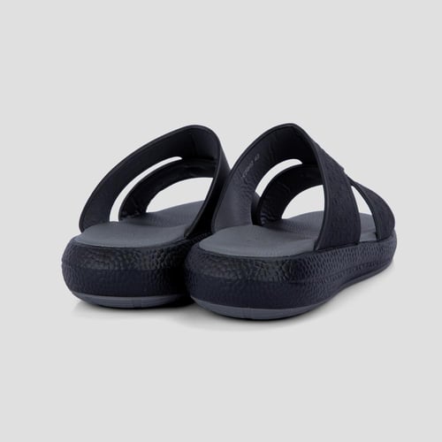 نعال طبي خليجي من الجلد الاسود والرمادي فيكتور كلا...