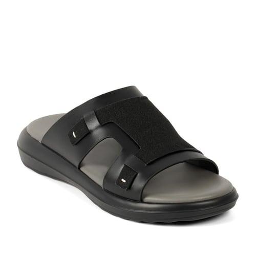 نعال خليجي جلد اسود فاخر ماركة فيكتور كلارك