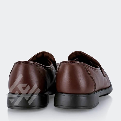 حذاء رسمي جلد بني طبيعي من ماركة بينوسوس