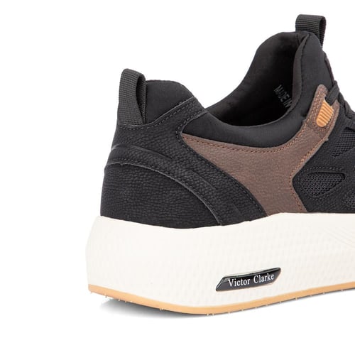 حذاء كاجوال من فيكتور كلارك لون أسود